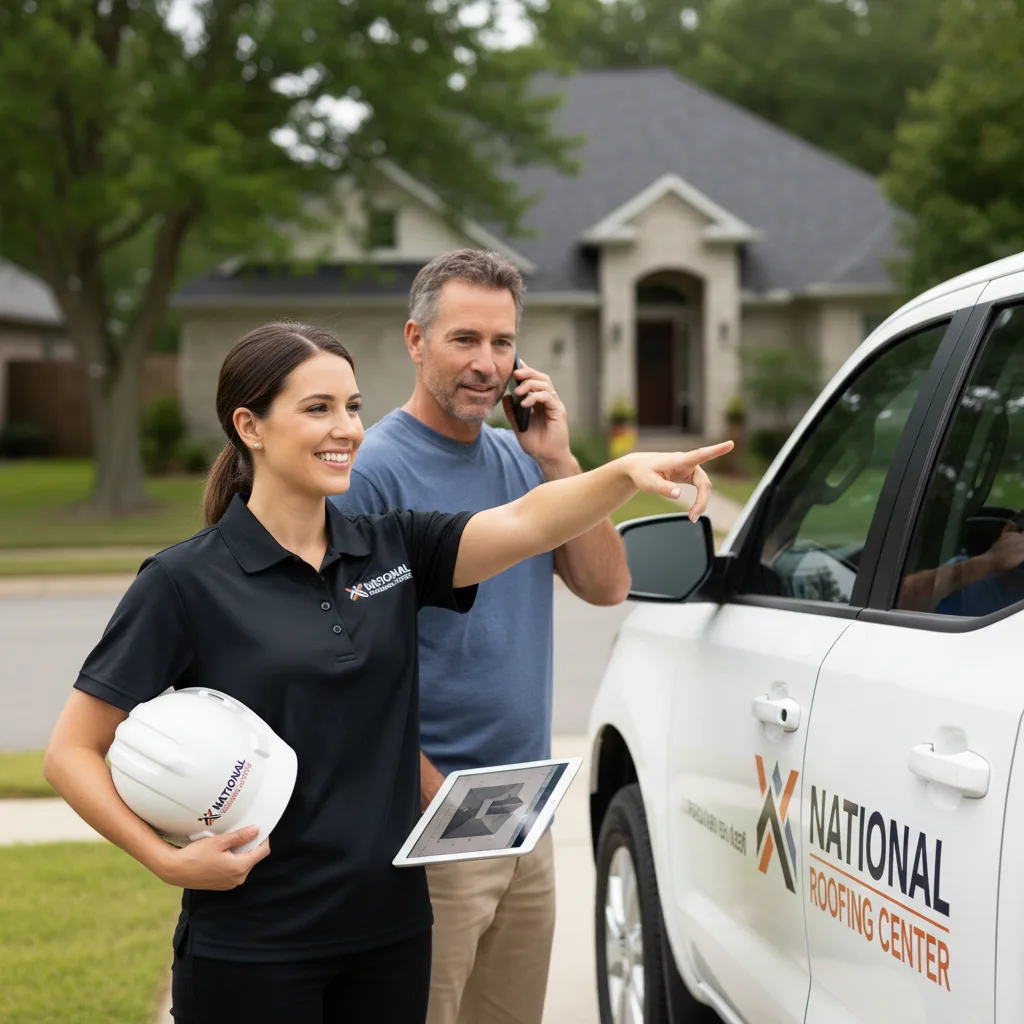 National Roofing Center customer support in Mouthcard
